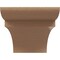 Ekena Millwork 11"W x 22"D x 11"H Wide Yorktown Rough Cedar Woodgrain TimberThane Corbel, Primed Tan CORUR11X22X11YORRCPR - alternate 5
